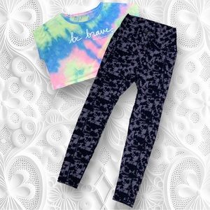 NWOT Savage Babe Lazuli Medium Legging in “Cosmo” (w/ Free Crop Top)